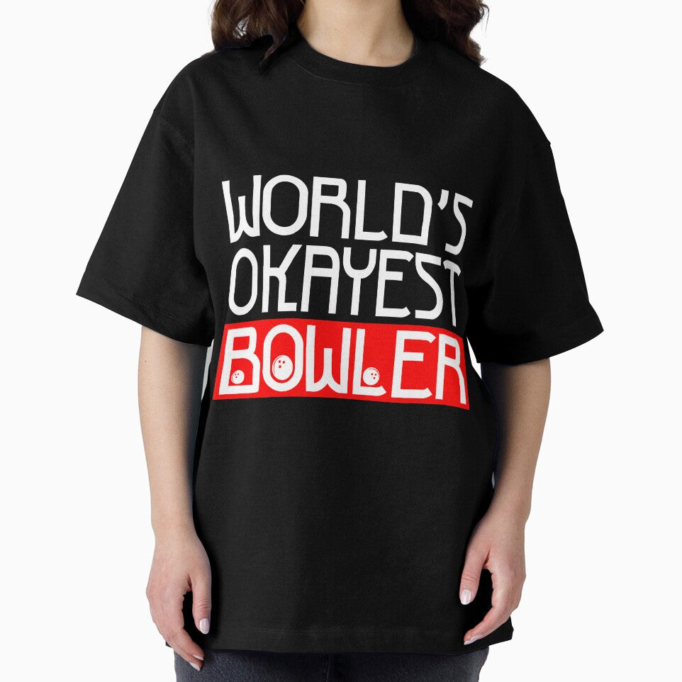 Worlds Okayest Bowler Funny Novelty by BundlerVq