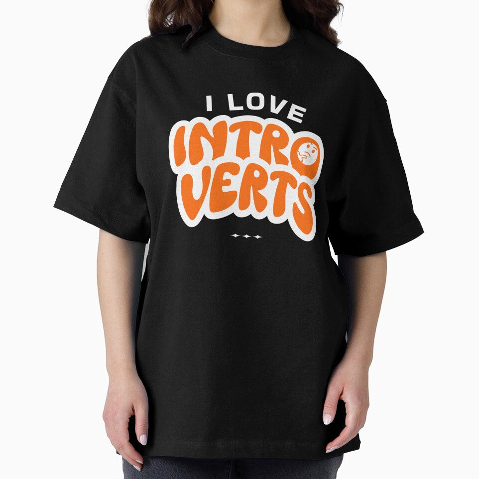 I Love Introverts Funny Personality Type Introvert by The Masked Designer