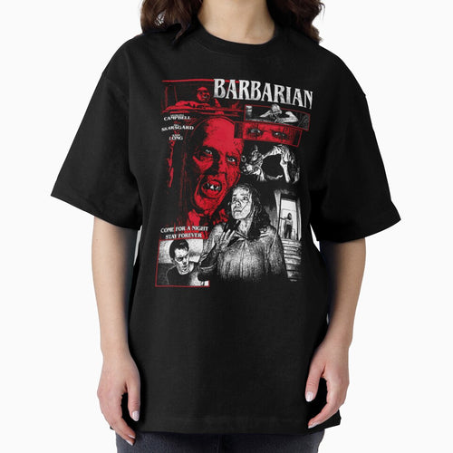 Barbarian Movie Horror by Katie  makes Art