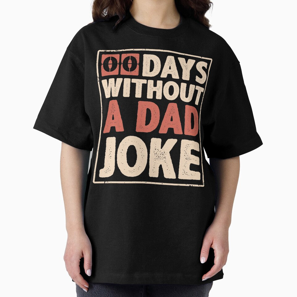 00 Zero Days Without A Dad Joke Vintage Funny Gift for Daddy with Bad Jokes Fathers Day Gift by alenaz