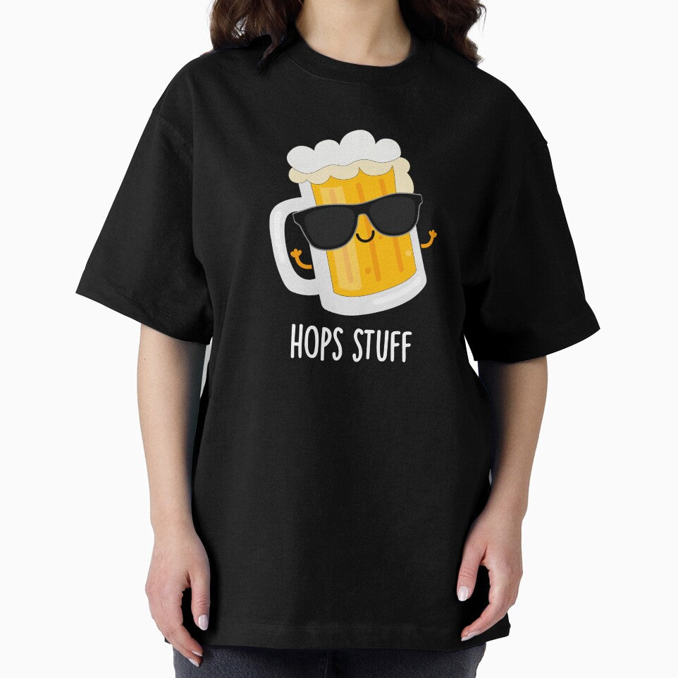 Beer-ed Funny Beer Beard Pun (Dark BG) by punnybone