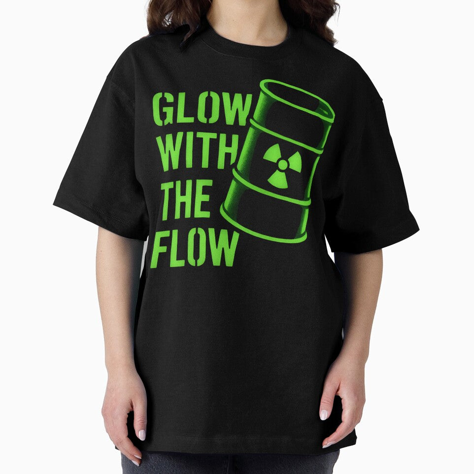 Glow With The Flow – Nuclear Irony Dark Humor by obinmoon