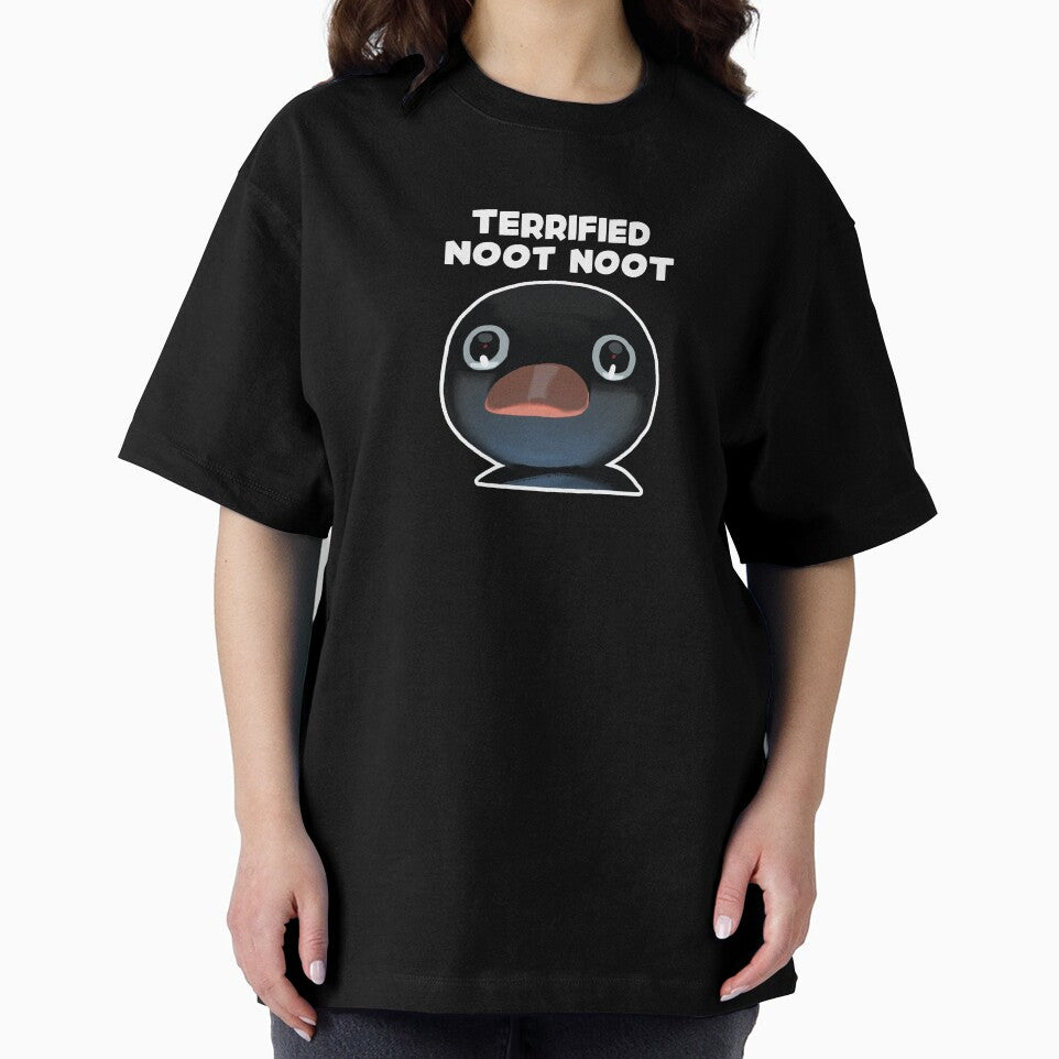 Terrified Noot Noot Pingu Meme (Yellow BG) by FilipeFerreira