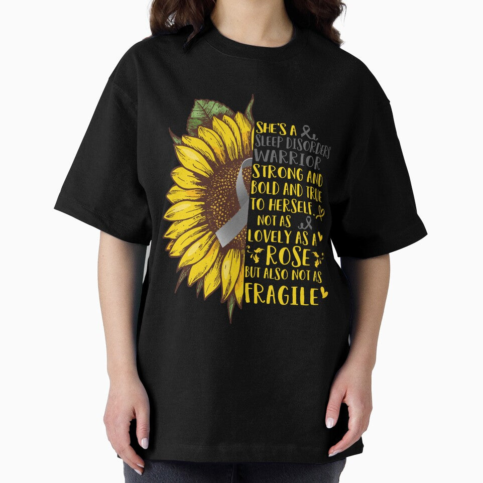 She is a Sleep Disorders Warrior Strong and Bold and True to Herself not as Lovely as a ROSE but also not as FRAGILE by EdithShop59