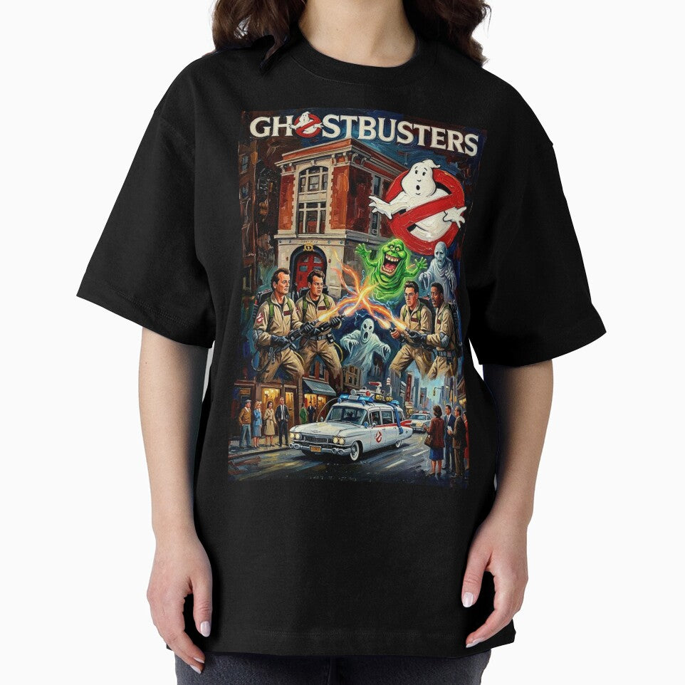 Who You Gonna Call? Ghostbusters New York Impasto Movie Poster by Art's Diner