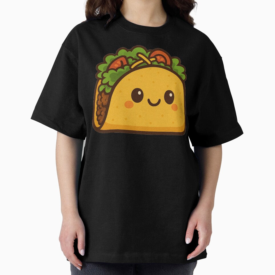 Cheerful Cartoon Taco with a Friendly Smile by MonoArt MA