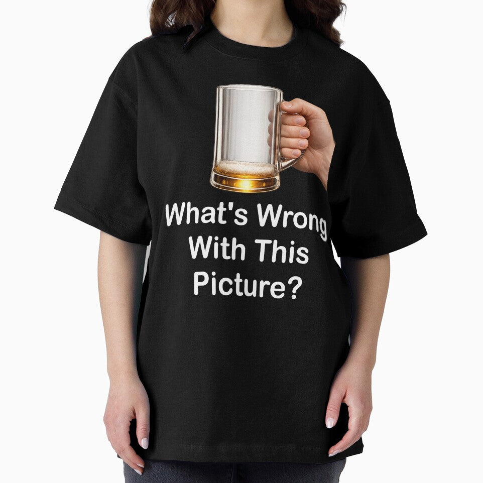 What's Wrong With This Picture? Empty Beer Mug by BSCI Designs