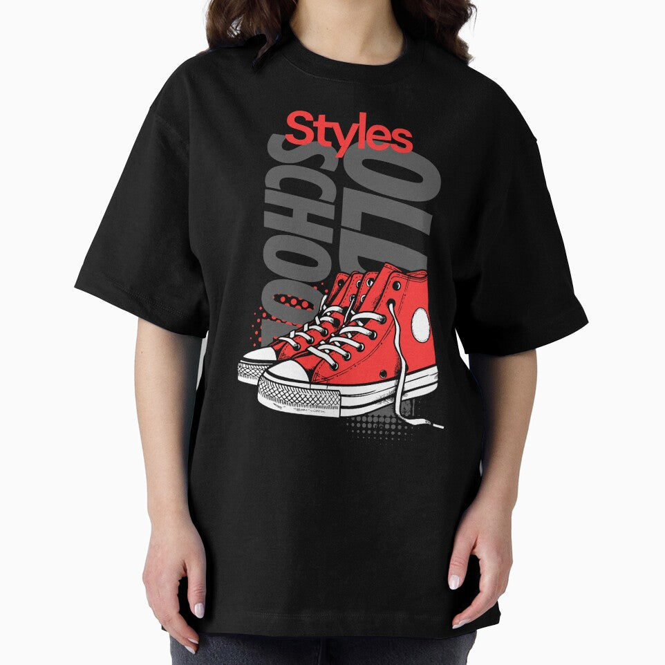 Old School Styles – Red Urban Sneakers by Eternum-