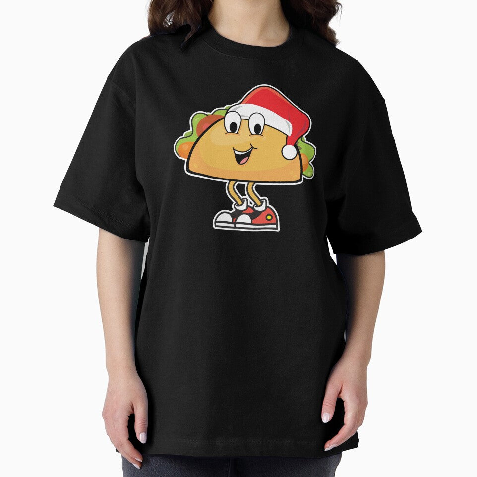 Santa Hat Taco Christmas Xmas Holiday Gift by haselshirt