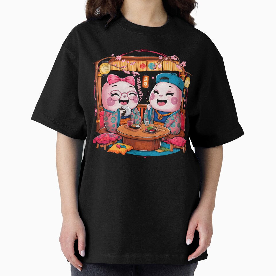 CUTE KAWAII ANIME SUSHI ASIAN SMILING FUN by madevdine