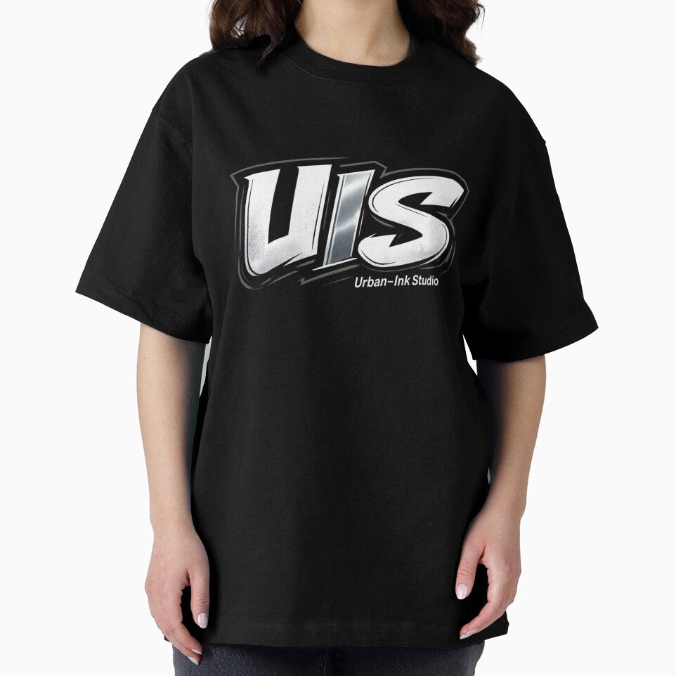 UIS Official Chrome Logo - Urban Ink-Studio Minimalist Emblem by Urban-InkStudio