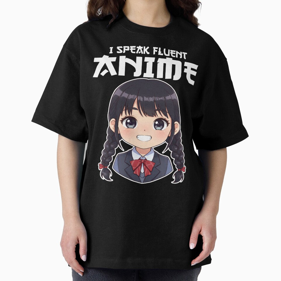 I SPEAK FLUENT ANIME - ANIME GIFT by KEF Custom