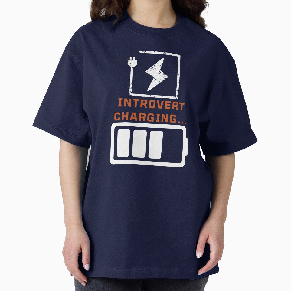Introvert Charging by TheMajesTee