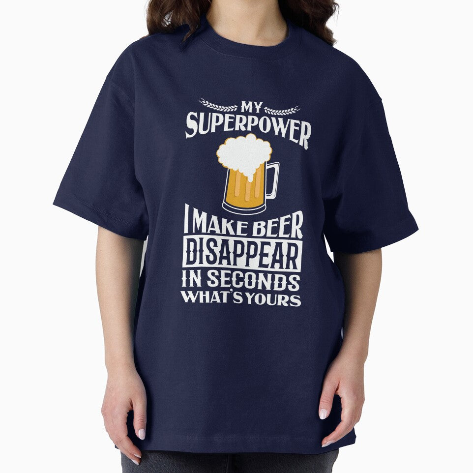 My Superpower beer disappear by Khushi Graphics