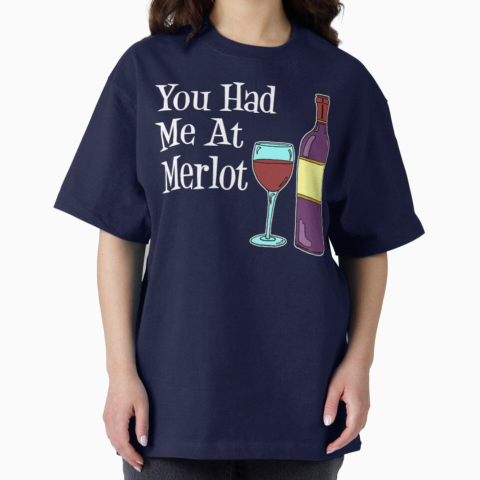 You Had Me At Merlot Wine Glass Bottle Cartoon by jaycartoonist