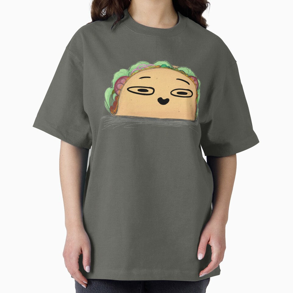 Taco with a funny face by Safawoodsart