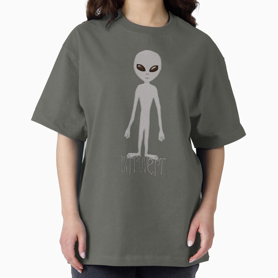 The Elusive Grey Alien is an Introvert by Amy Hadden