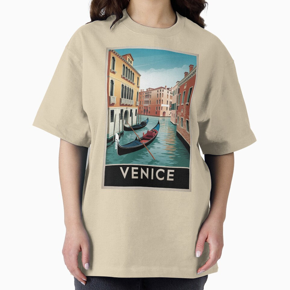 Venice Vintage Travel Poster by TravelerRat