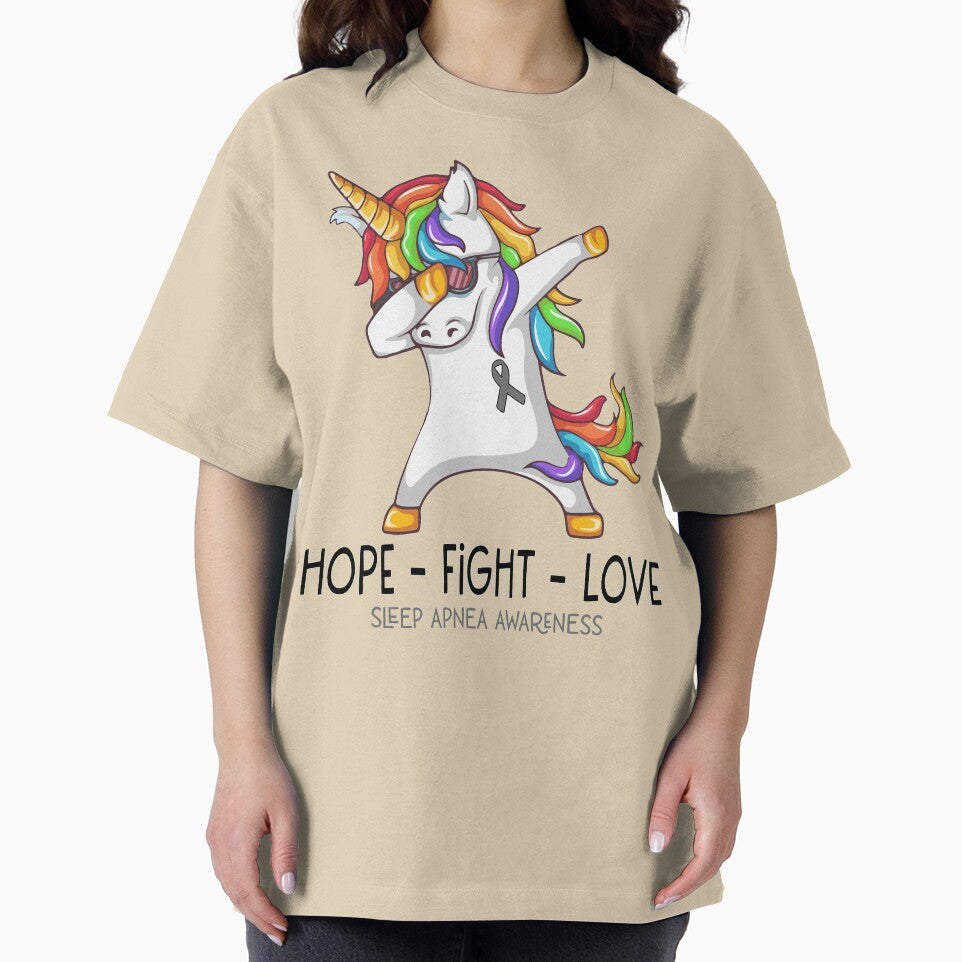 Hope Fight Love Sleep Apnea Awareness by Brad-FI