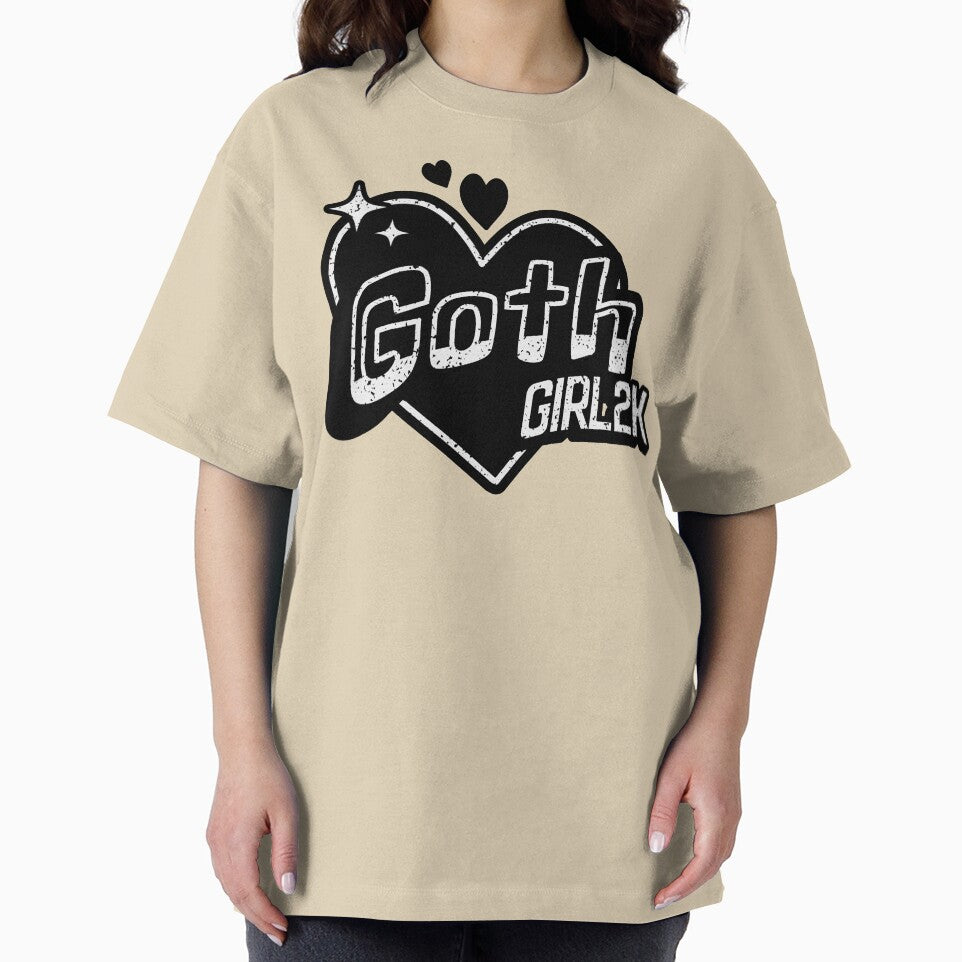 Goth Girl2K Y2K Street Art Design by candlewithhare