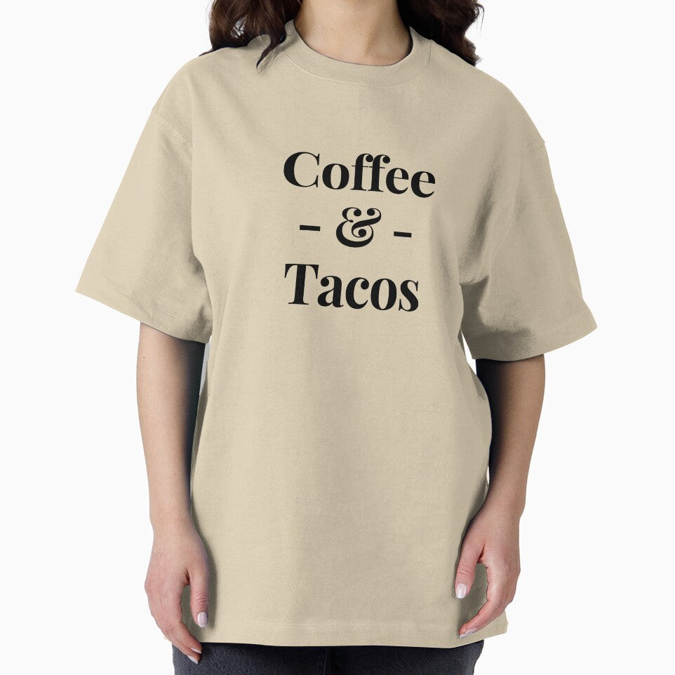 Coffee And Tacos Funny Coffee Mug Personalized Kawaii Coffee Cup Bar Sign Decor Print Art Gift Coffee Lover Gift by TeesByDesign