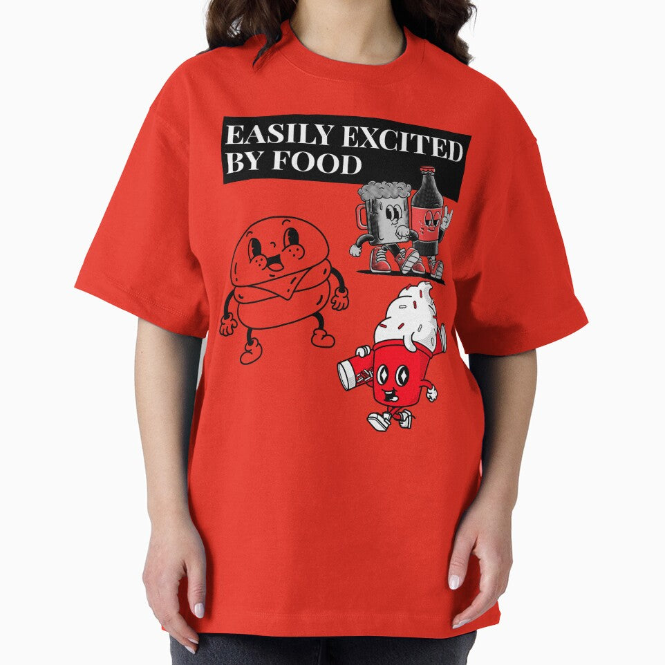 EASILY EXCITED BY FOOD by BestCoolStuff