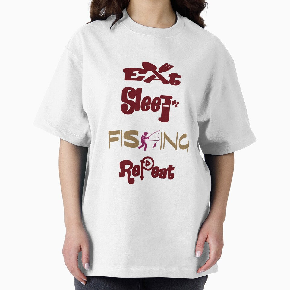 Eat sleep fishing repeat, by Chakilogy