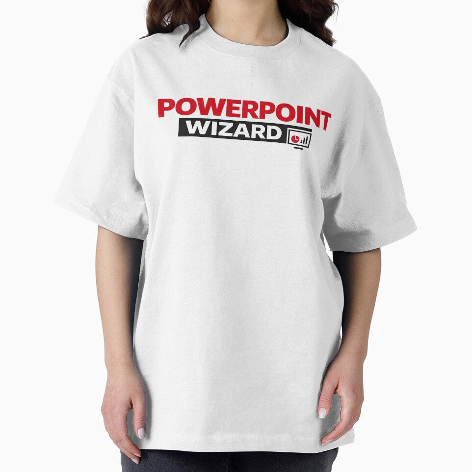PowerPoint Wizard Office Humor Meme by Retr0Tshirts