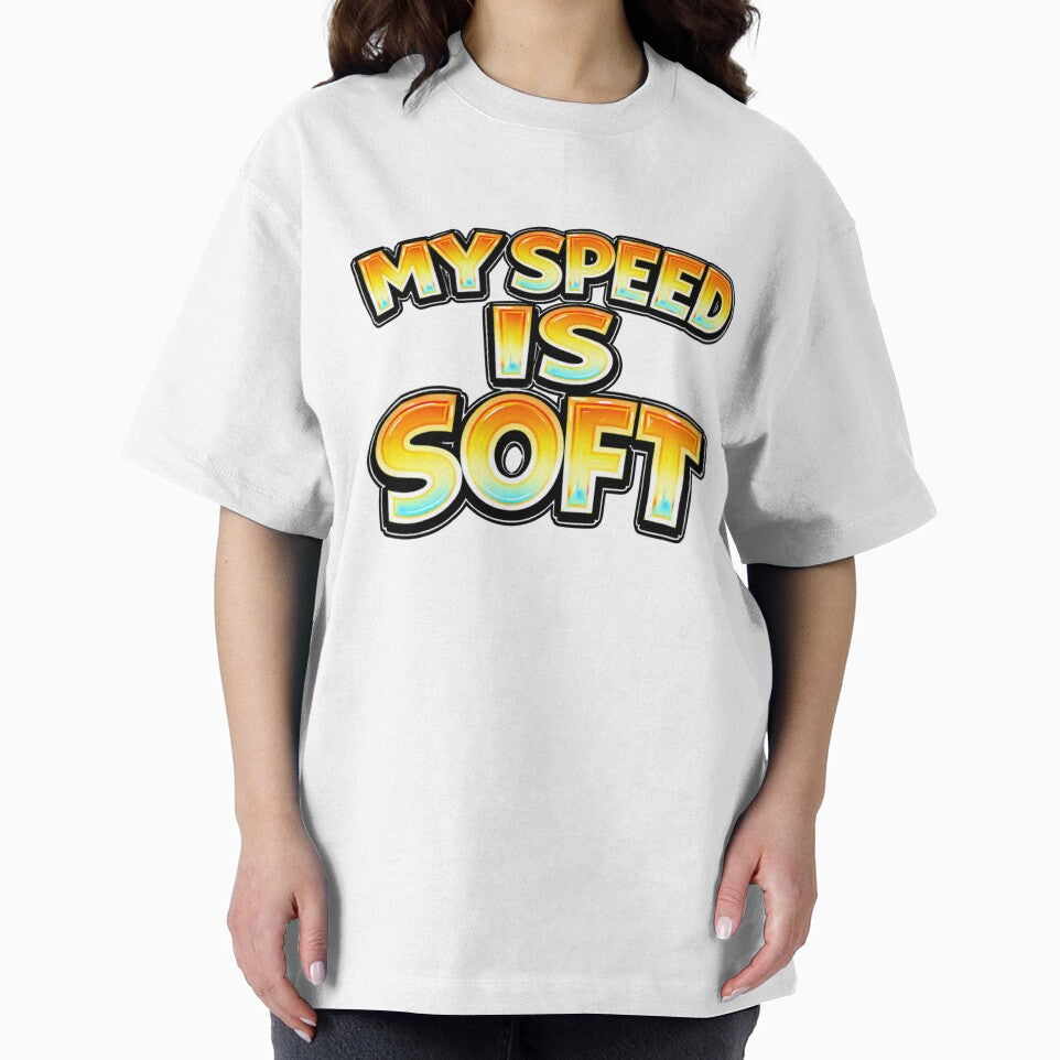 MY SPEED IS SOFT – hand drawn childlike typography by Mac Sketches