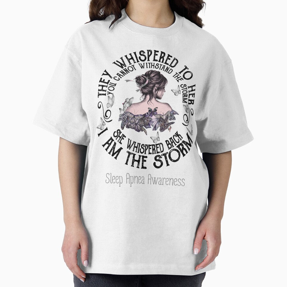 Women Sleep Apnea Warrior I Am The Storm by Grooffos
