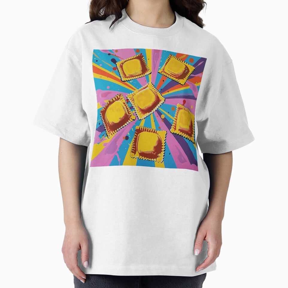 Ravioli Pasta Pop Art 7 by AstroRisq