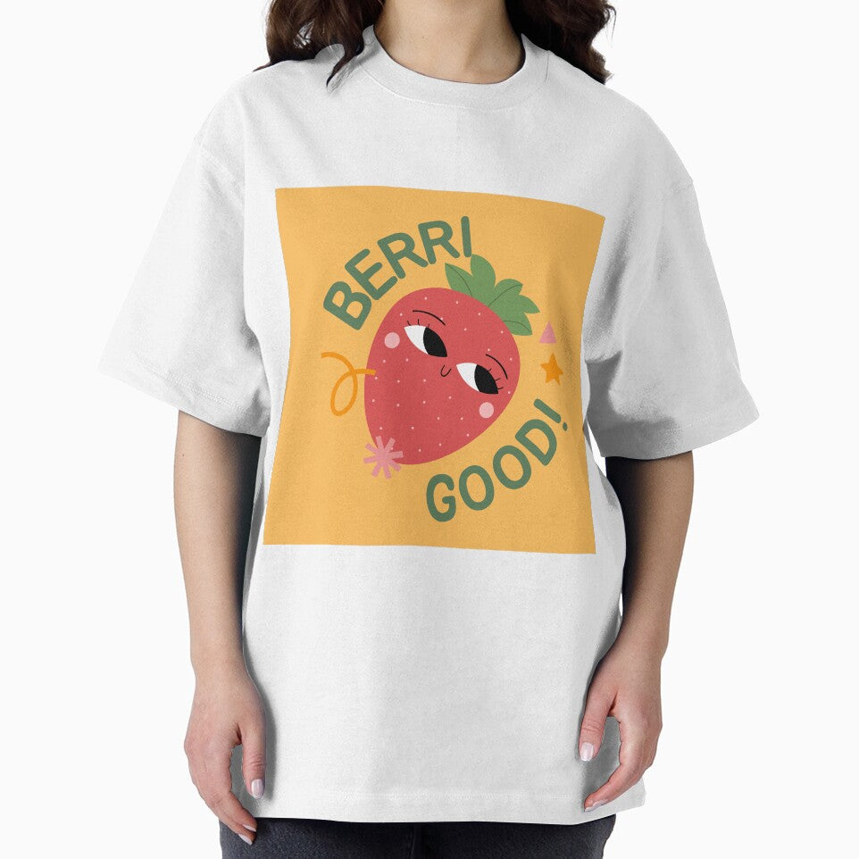 Berry Good – Cute Strawberry Pun Design | Funny Fruit Aesthetic by PRFashions