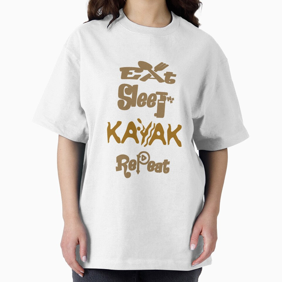 Eat sleep kayak repeat, by Chakilogy