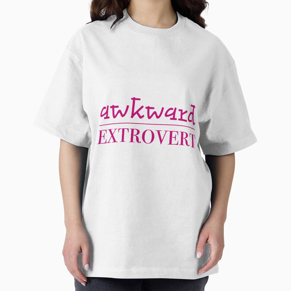 Awkward Extrovert Pink by WellDesignedByK