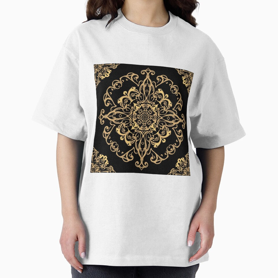 Golden symetry design for t shirt by MychoiceMytrend