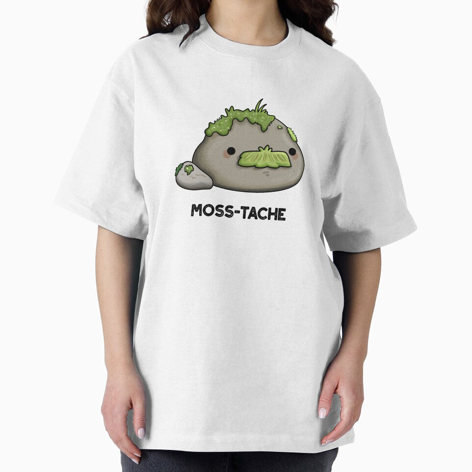 Moss-tache Funny Moustache Puns by punnybone