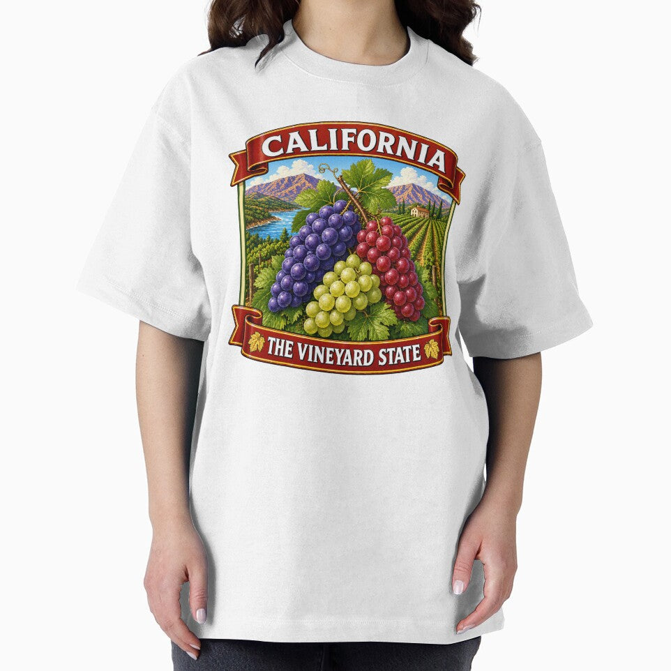 California Grapes – The Vineyard State by Myra365Art