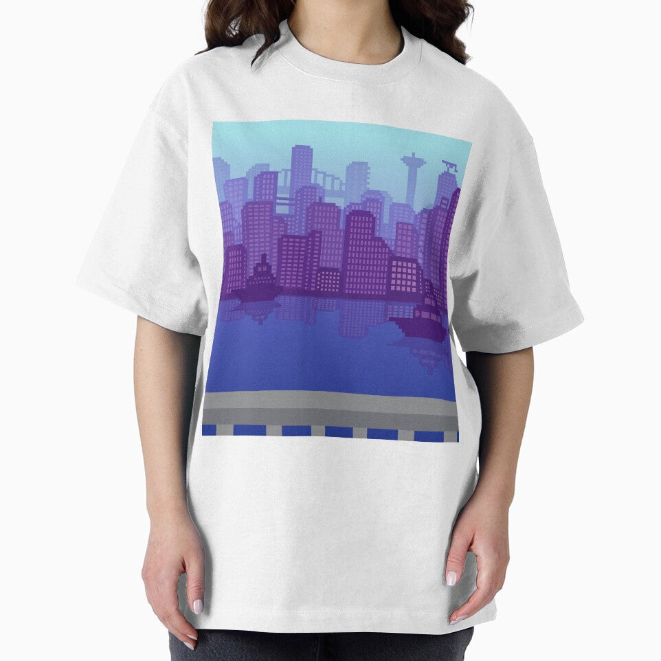 Ocean Pixel City by SoulButler