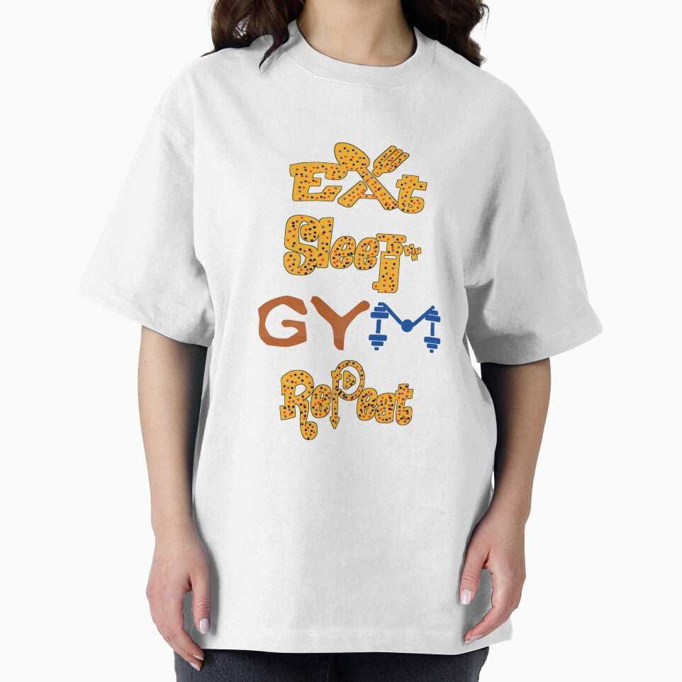 Eat sleep gym repeat, by Chakilogy
