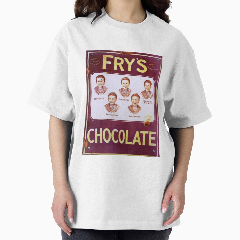 Vintage chocolate advertising poster by photoslot