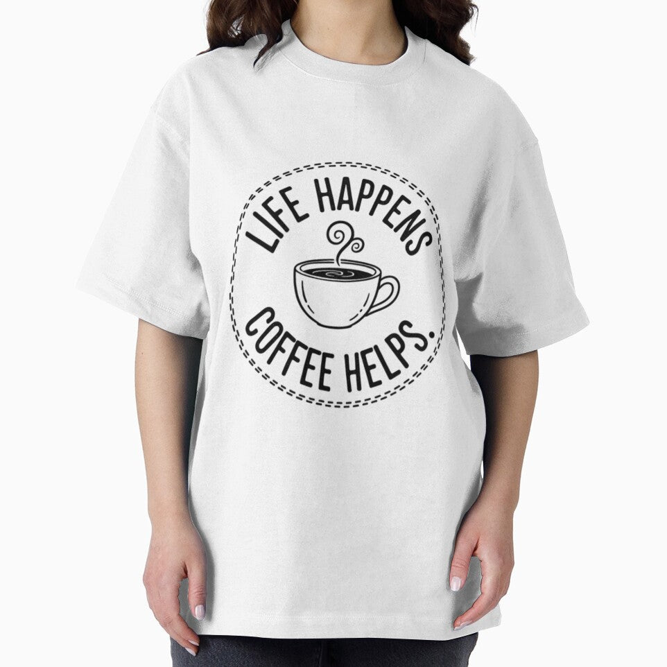 Life happens, coffee helps by RiaPrint