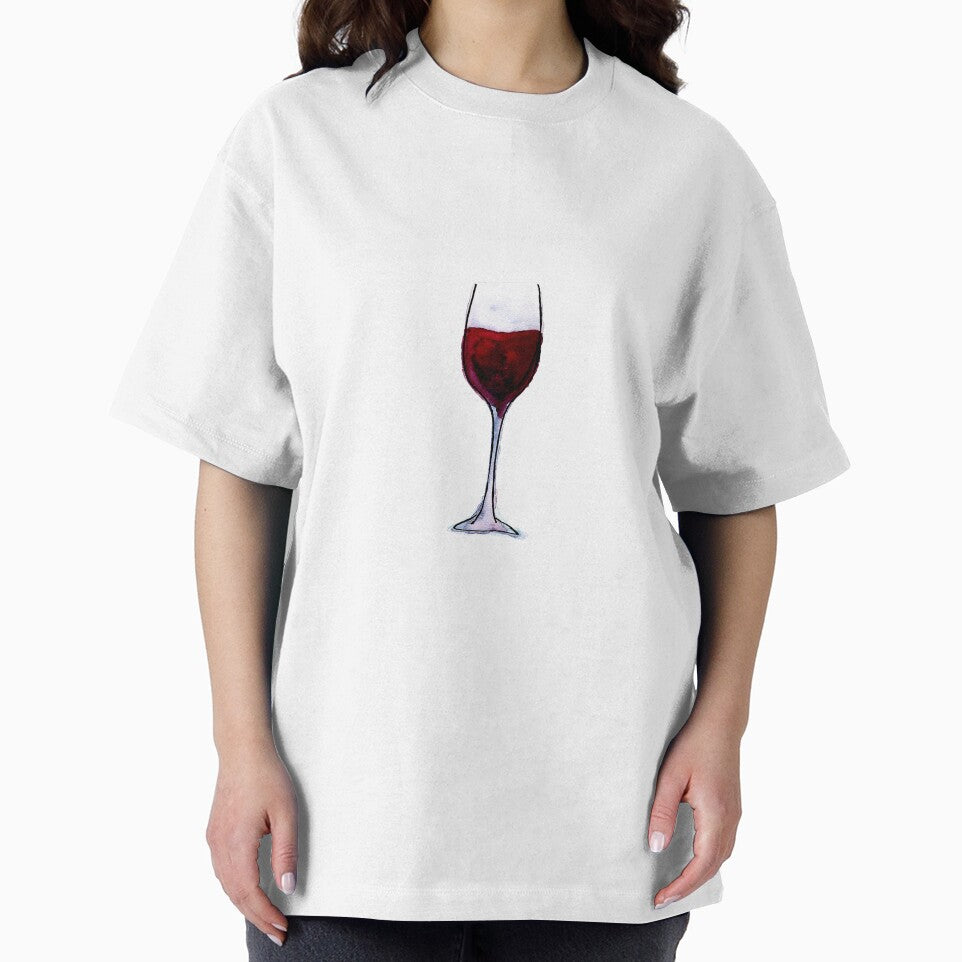 red wine watercolor illustration by EmiGdesigns