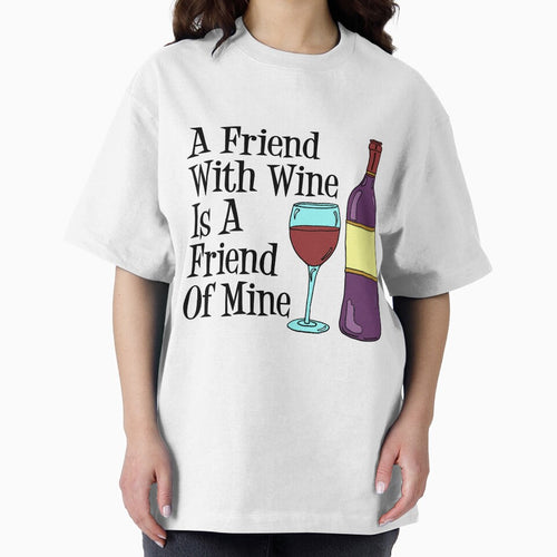 A Friend With Wine Is A Friend Of Mine Wine Cartoon Humor by jaycartoonist