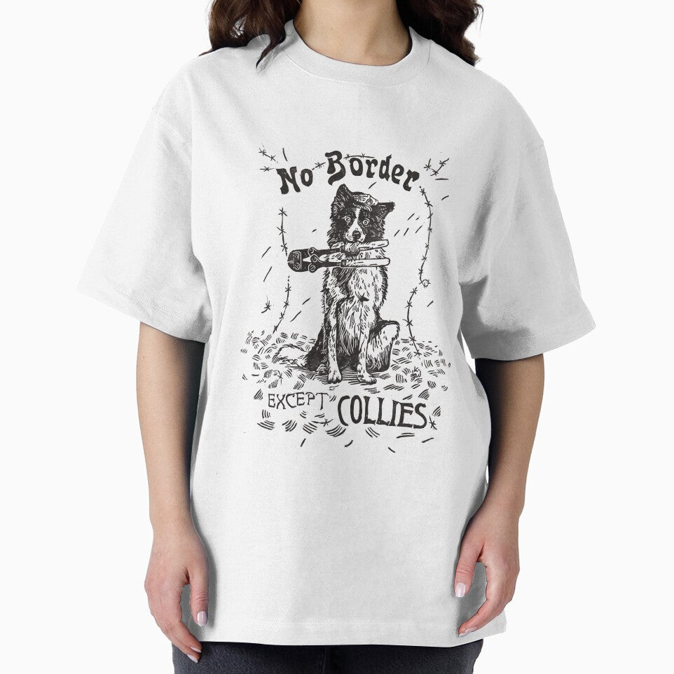 No Border except Collies by Loki Propagandart