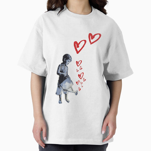 Banksy-style Urban Street Art: Child Love by ThisOnAShirt