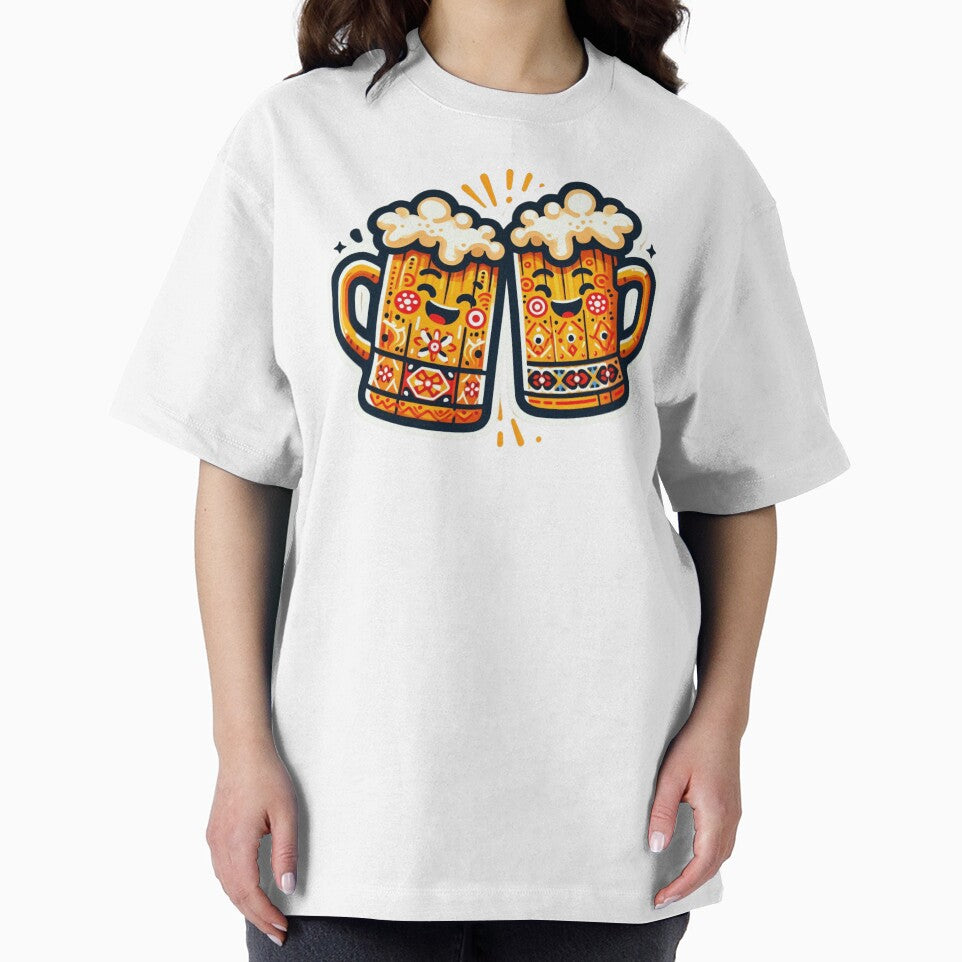 Cheerful Beer Mug by raedattia