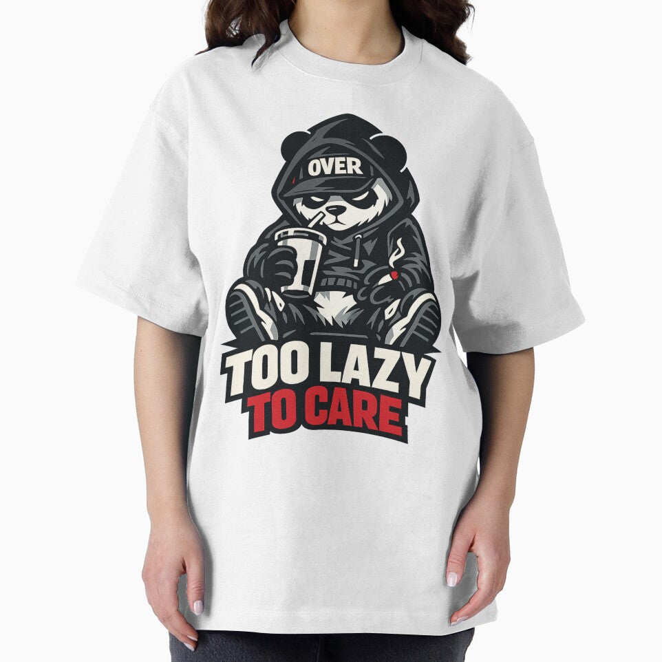 Lazy Panda Doesn’t Care Mood by UrbanAnimalLab