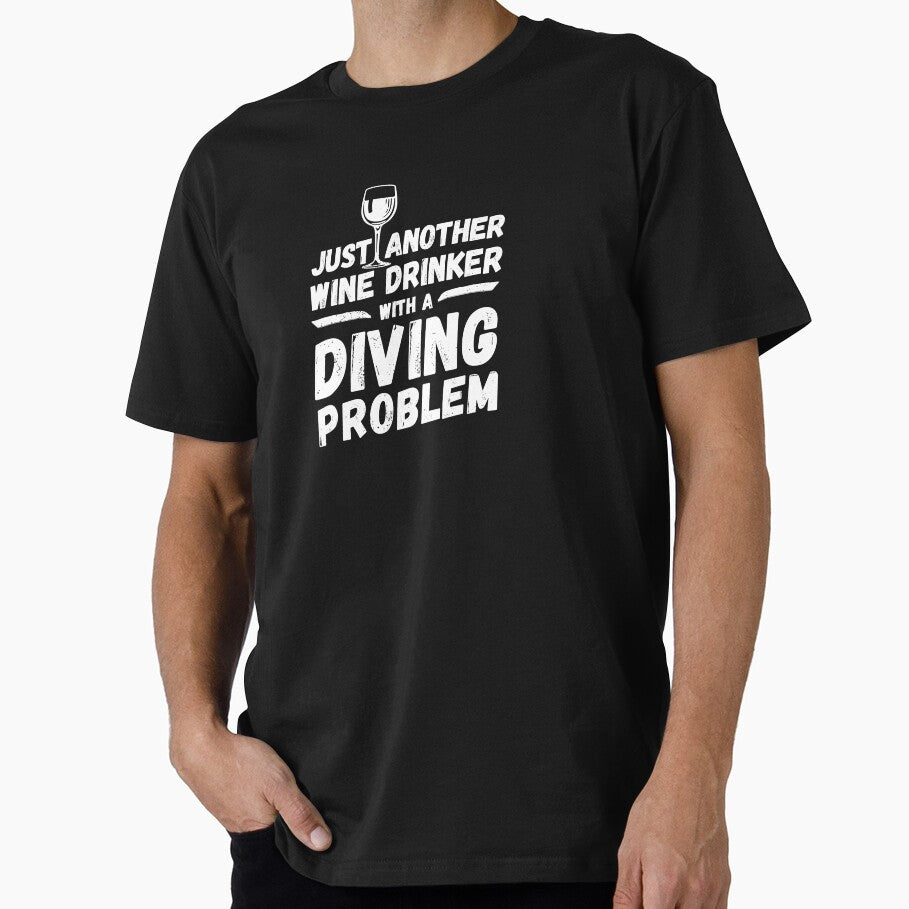 Just another wine drinker with a diving problem, wine drinker, diving by rattob