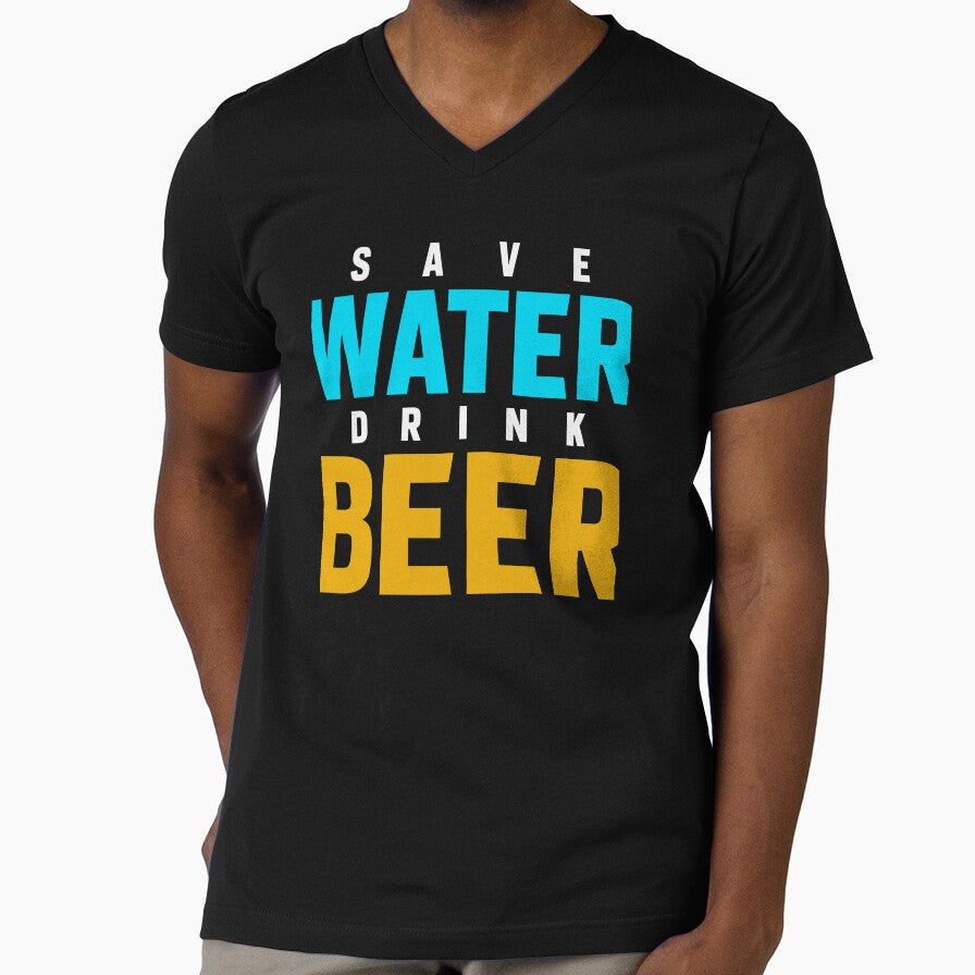 Save Water Drink Beer Funny Drinker Gifts by topdesignarts