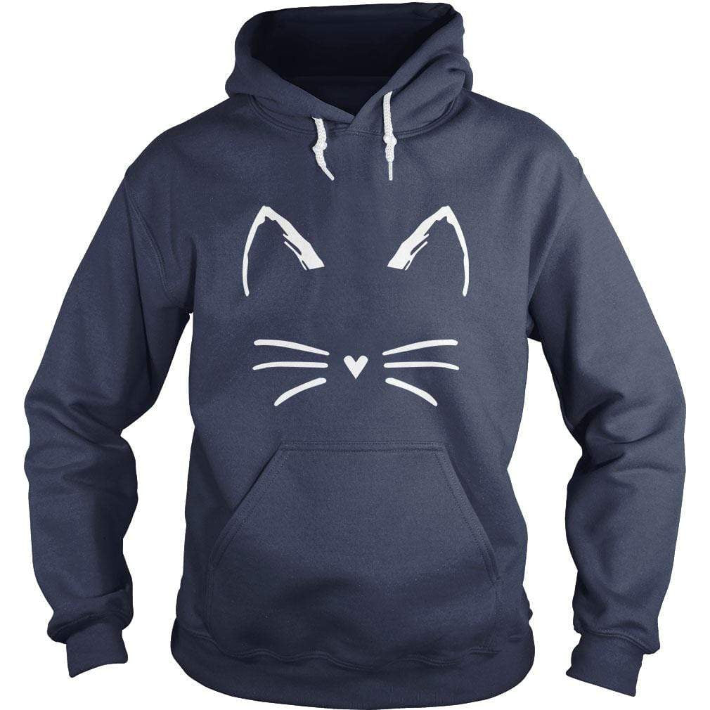 Cat Face Hoodie